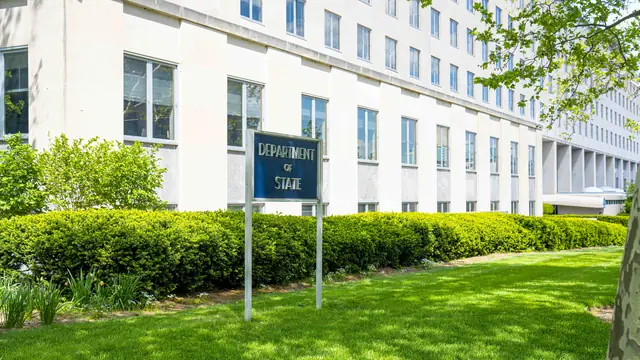 The Harry S. Truman Building in Washington, headquarters of the United States Department of State.